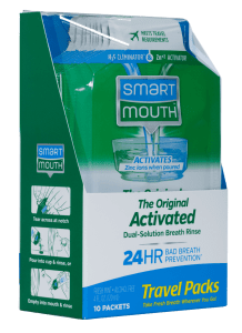 SmartMouth travel packs
